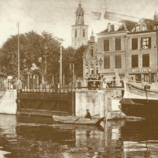 Reproduktie van Hellevoetsluis anno 1930.